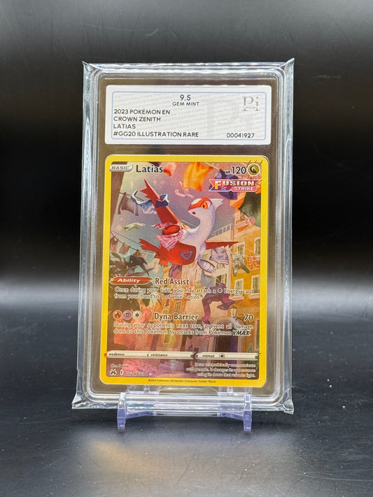 Pokemon Crown Zenith Latias Pi Grading 00041927