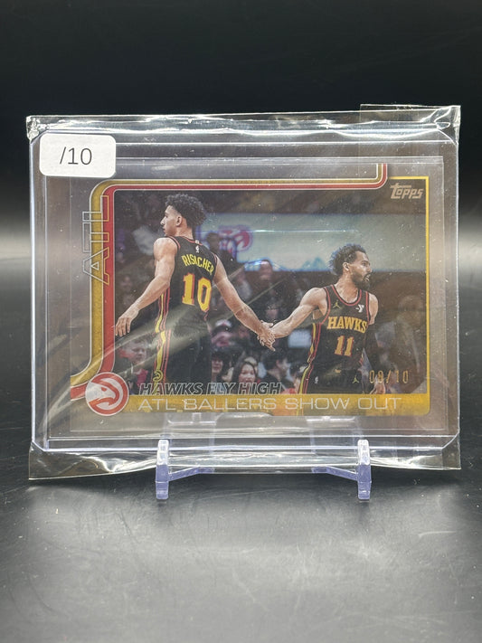 2025/26 Topps Flagship Hawks Fly High Acetate  8/10