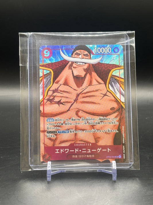 OnePiece OP02-004 SR Edward New Gate Whitebeard