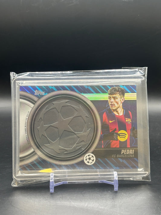 2025/26 Topps UEFA Club Competitions Starball Relic Pedri