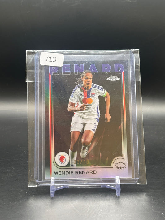 2024/25 Topps UWCL Chrome Wendie Renard Black 03/10