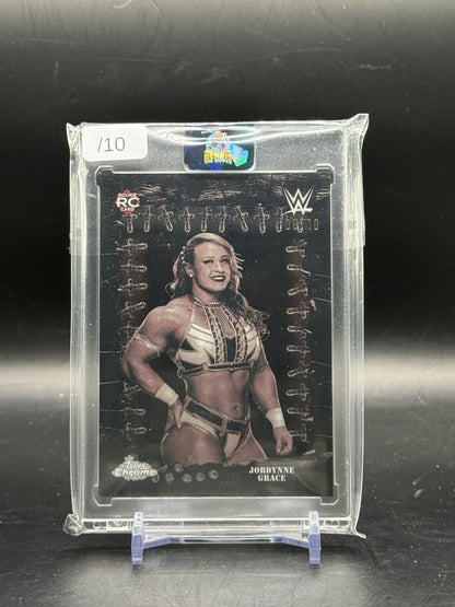 2025 Topps Chrome WWE x Cactus Jack Jordynne Grace Famed Phantoms