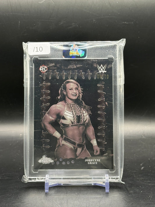 2025 Topps Chrome WWE x Cactus Jack Jordynne Grace Famed Phantoms