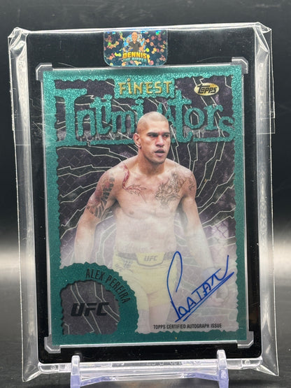 2024 Topps Finest UFC Alex Pereira Intimidators Auto