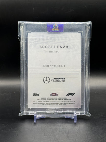 2025 Topps Eccellenza F1 Kimi Antonelli 23/50