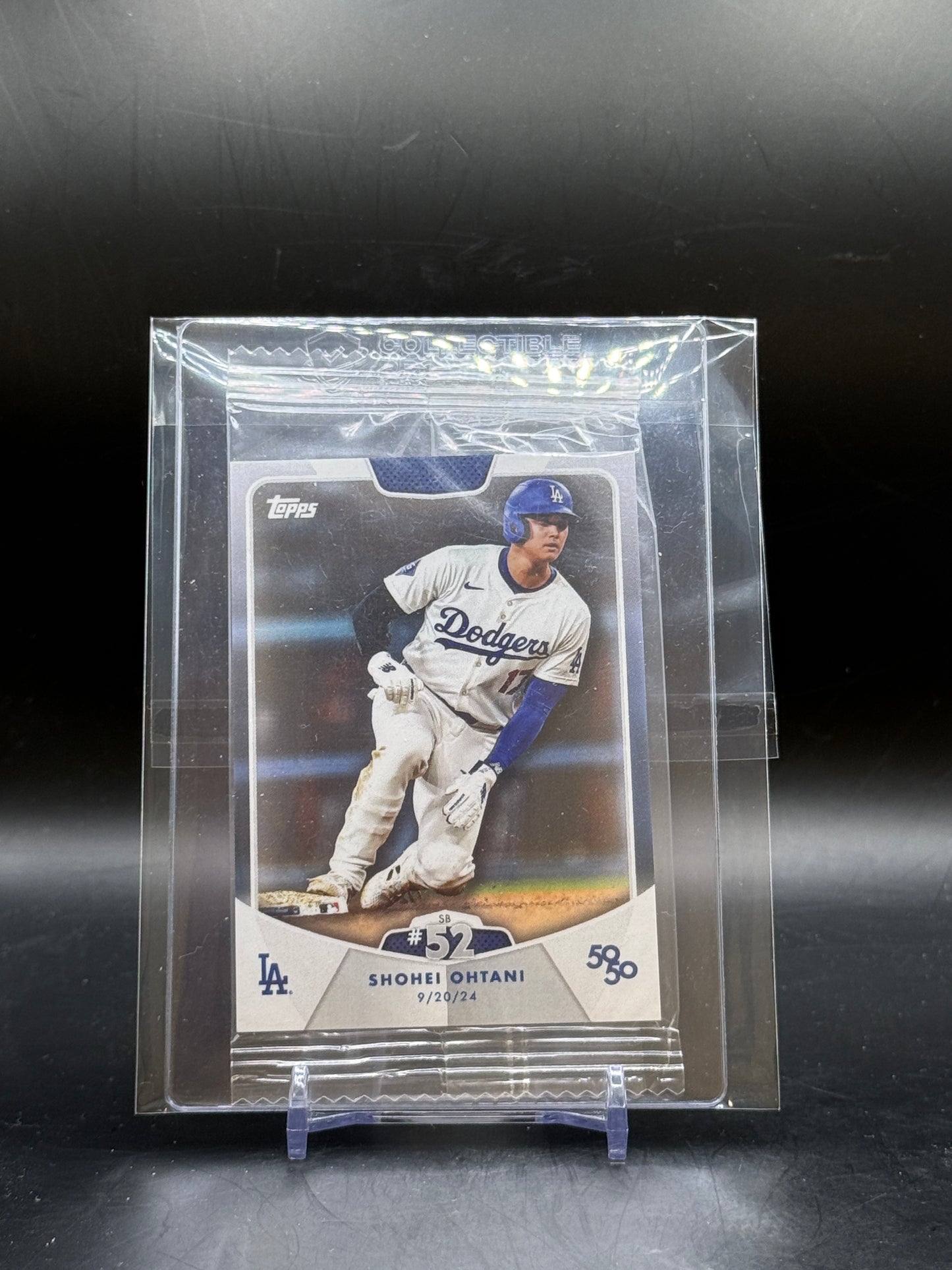 2024 Topps 50/50 Shohei Ohtani Los Angeles Dodgers SB #52 Sealed