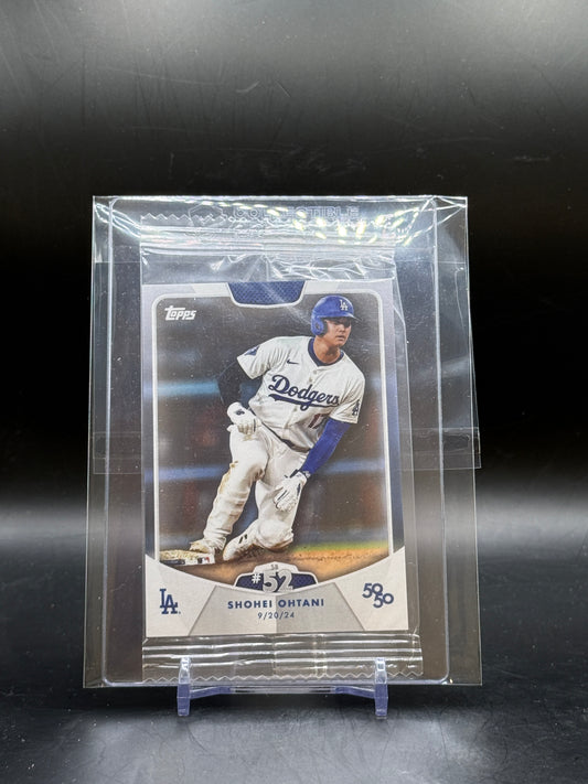2024 Topps 50/50 Shohei Ohtani Los Angeles Dodgers SB #52 Sealed