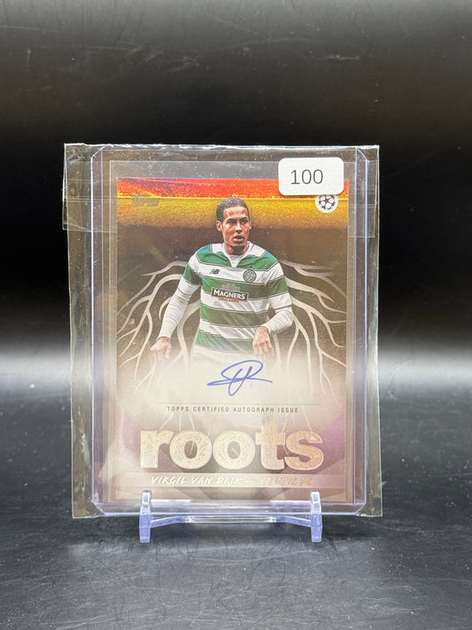 2026 Topps UCC Flagship Virgil Van Dijk Roots Autograph