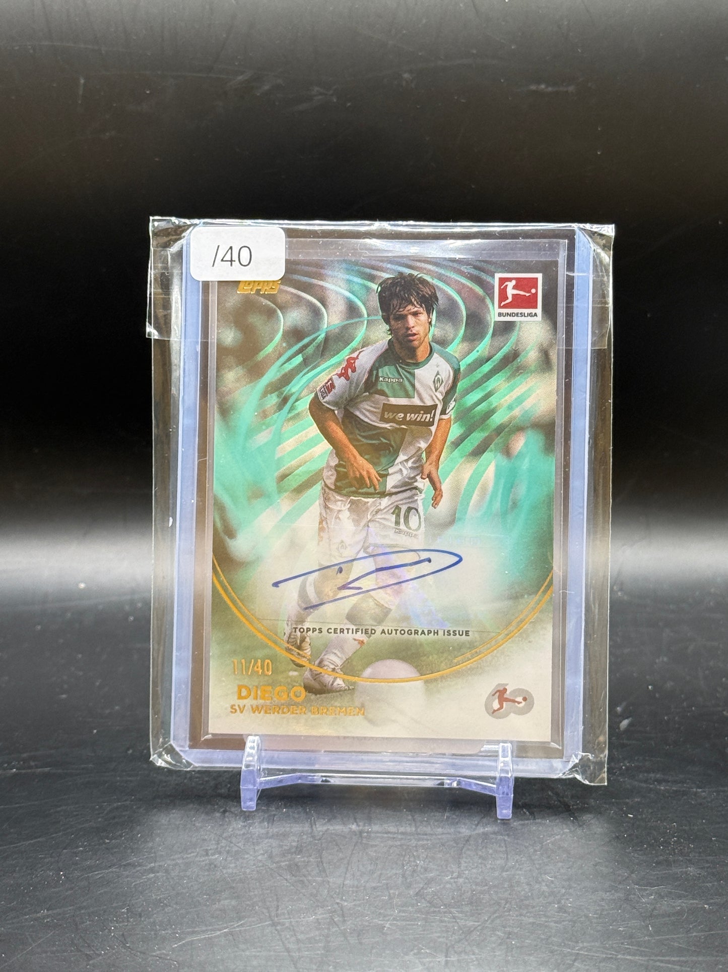 2023/2024 Topps 60 Jahre Bundesliga Diego Autograph 11/40