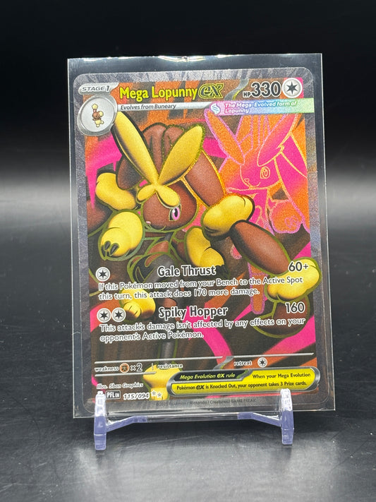 Pokemon Phantasmal Flames Mega Lopunny ex Full Art 115/094 1