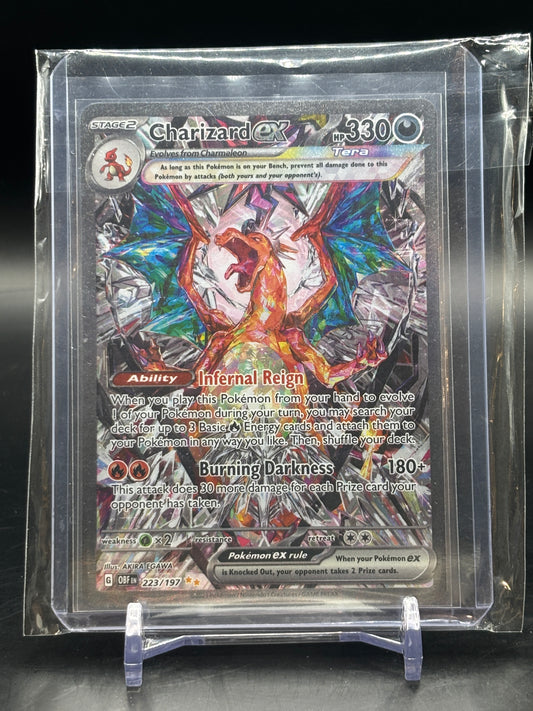 Pokemon Obsidian Flames Charizard ex Alt Art 223/197