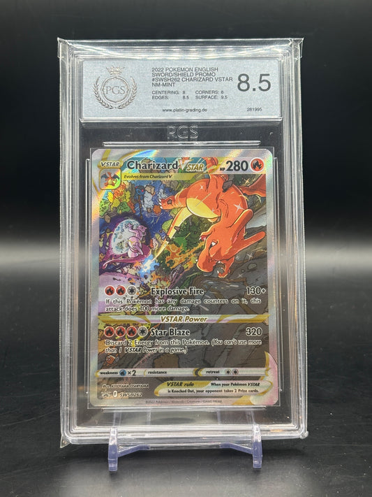 Pokemon Promo Charizard VSTAR SWSH262 PGS 8.5 281995