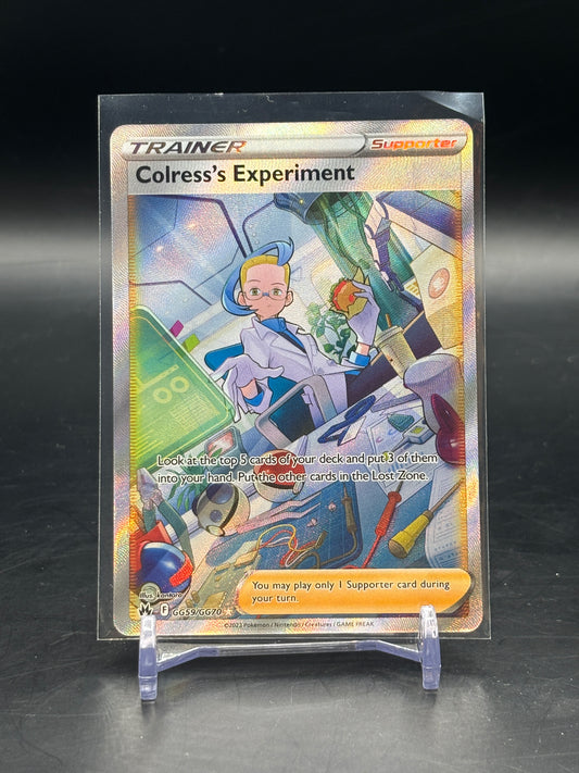 Pokemon Crown Zenith Colress's Experiment Full Art GG59/GG70