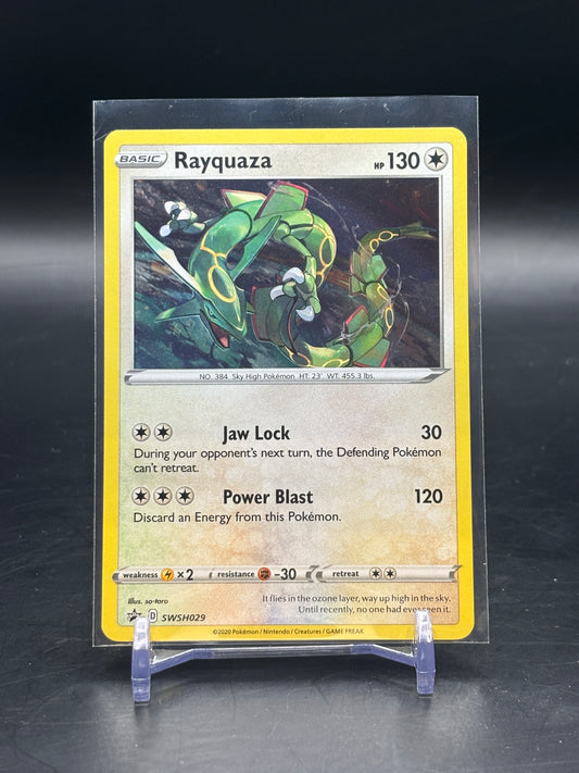 Pokemon Promo Rayquaza Holo SWSH029