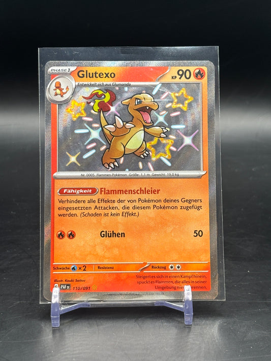 Pokemon Paldeas Shicksale Glutexo Shiny 110/091