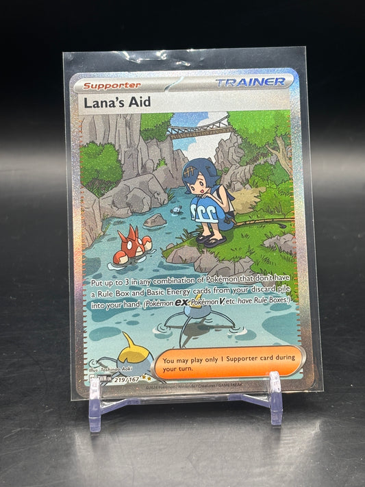 Pokemon Twilight Masquerade Lana's Aid Alt Art 219/167