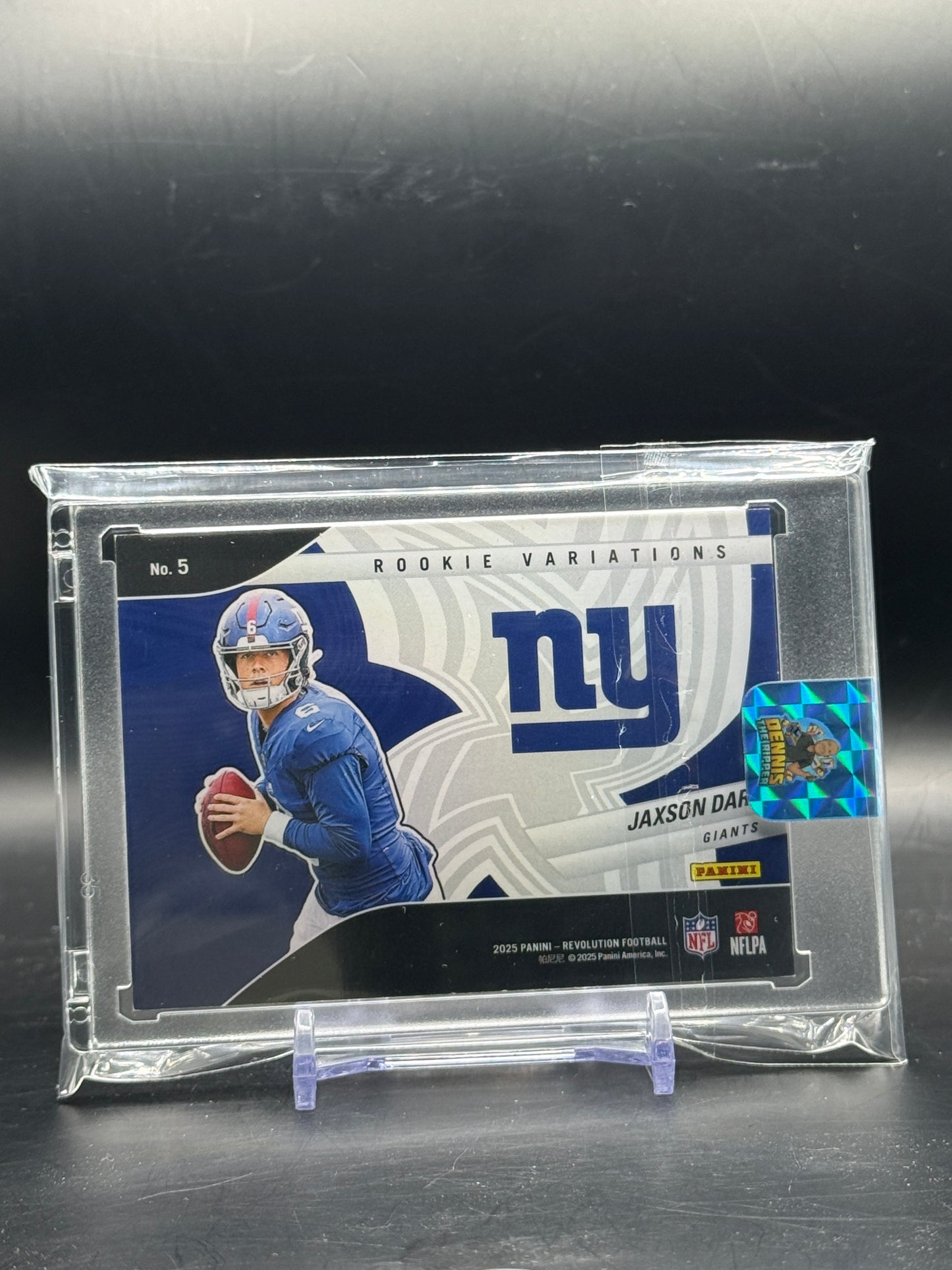 2025 Panini Revolution NFL Jaxon Dart New York Giants Rookie Variations