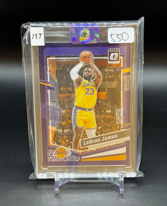 2023/2024 Panini Donruss Optic NBA LeBron James Los Angeles Lakers 04/17