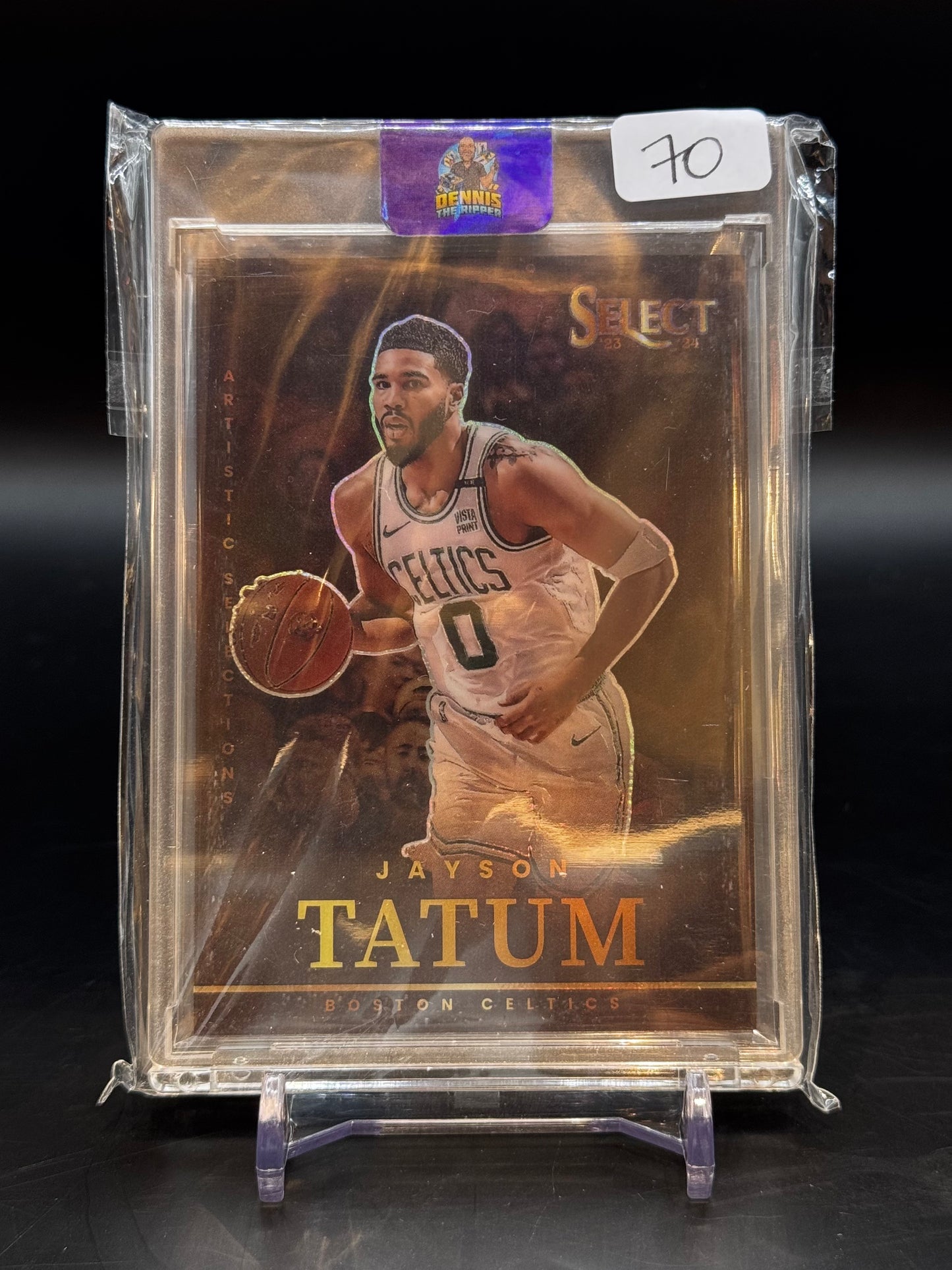 2023/24 Panini Select Jayson Tatum Artistic Impressions SP
