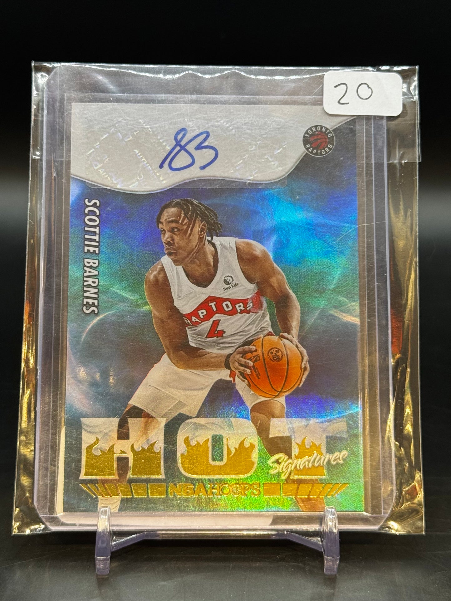 2022/23 Panini America NBA Hoops Scottie Barnes Auto