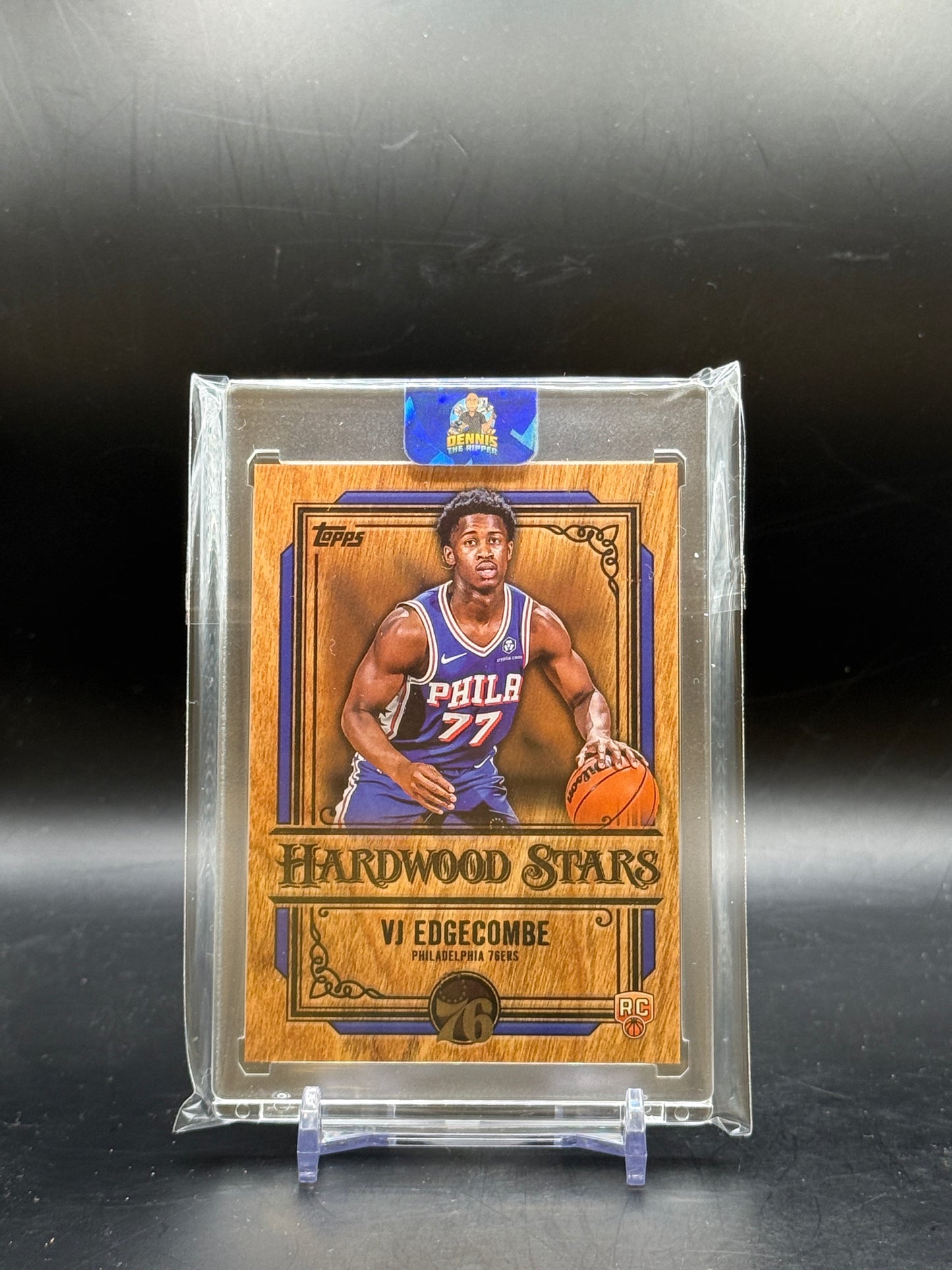 2025-26 Topps Flagship NBA VJ Edgecombe Philadelphia 76ers Hardwood Stars