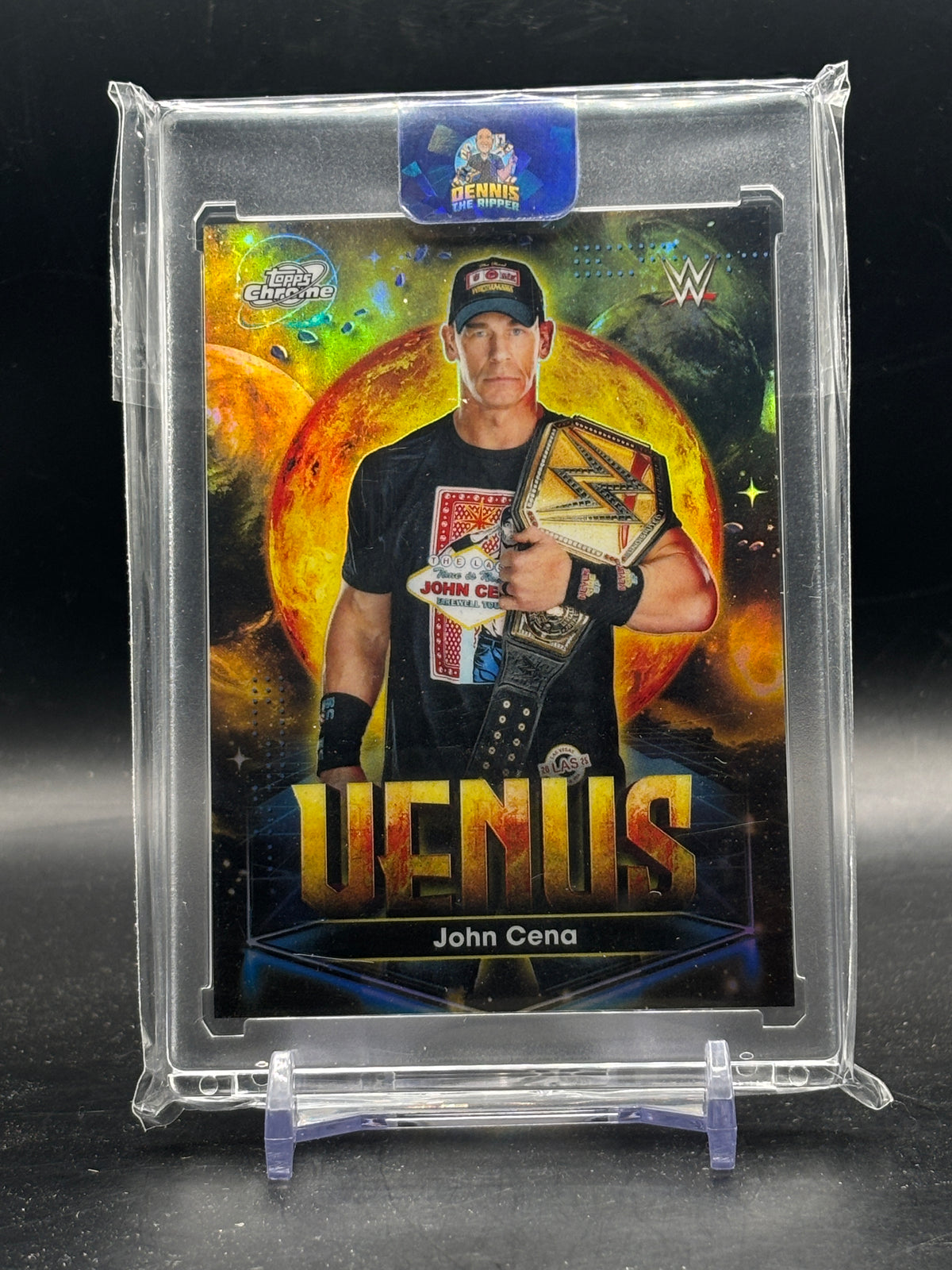 2026 Topps Cosmic Chrome WWE John Cena Venus Planetary Pursuit