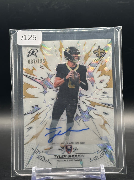 2025 Topps Resurgence NFL Tyler Shough Auto 37/125