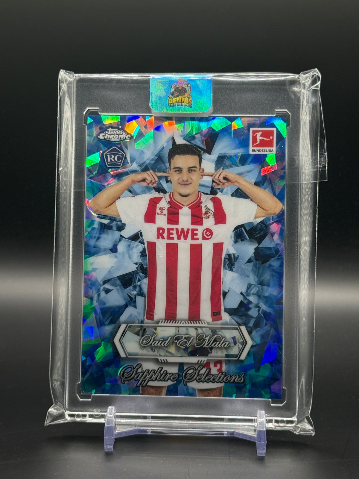 2025-26 Topps Chrome Sapphire Bundesliga Said El Mala Sapphire Selections