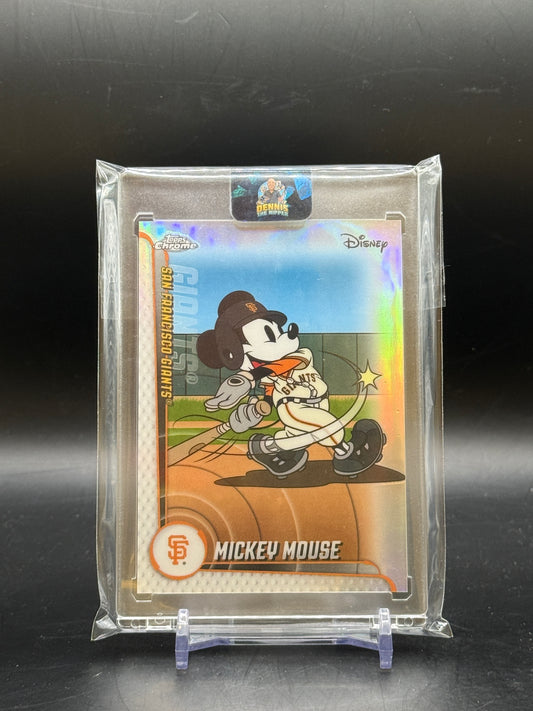 2025 Topps Chrome Disney Mickey Mouse San Francisco Giants Mickey & Friends MLB Home Jersey
