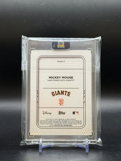 2025 Topps Chrome Disney Mickey Mouse San Francisco Giants Mickey & Friends MLB Home Jersey