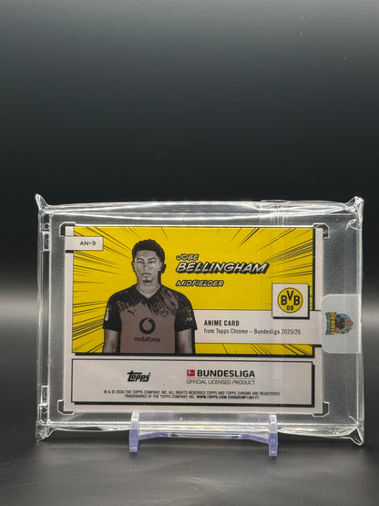 2025-26 Topps Bundesliga Chrome Jobe Bellingham Borussia Dortmund Anime