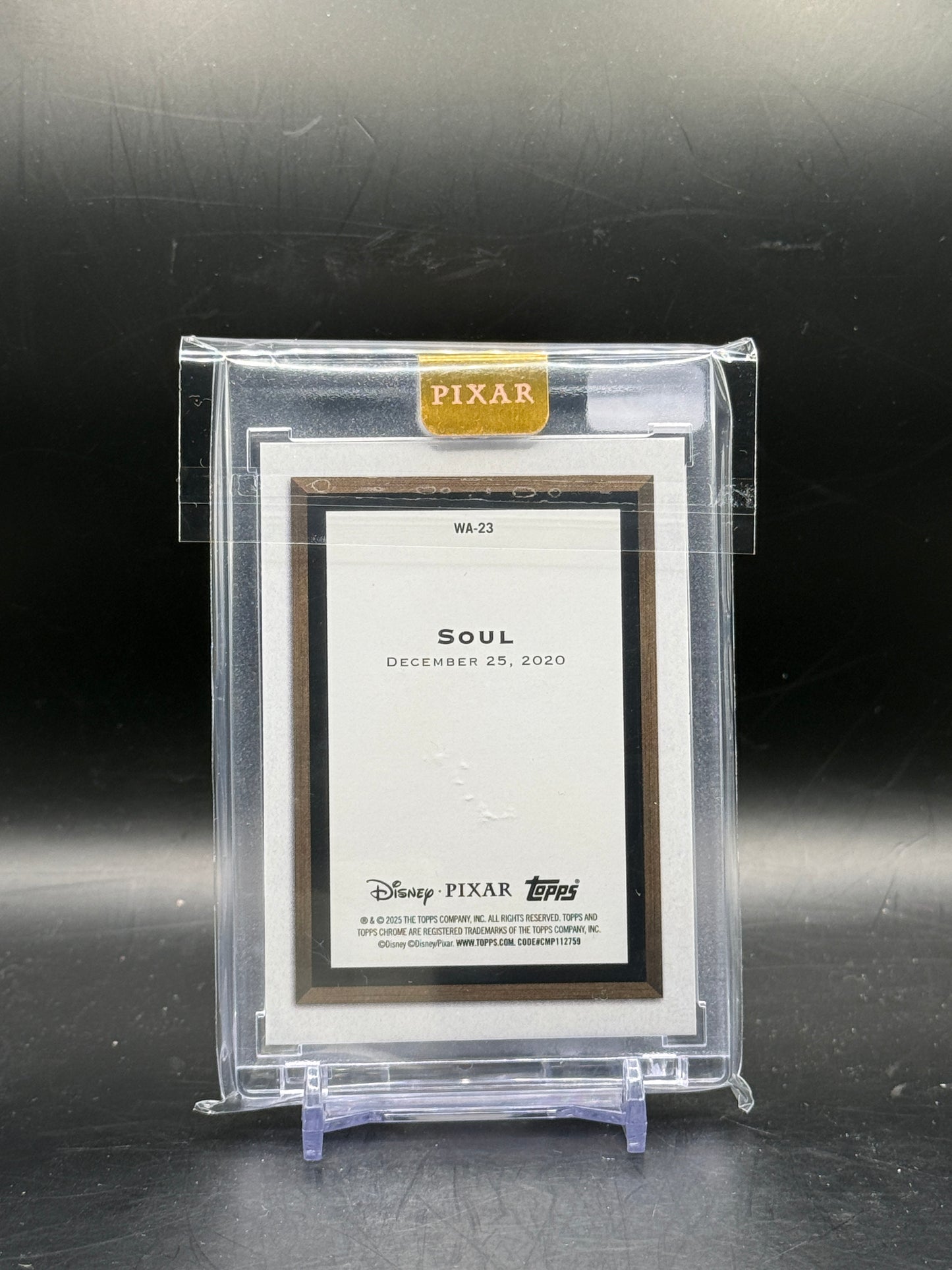 2025 Topps Pixar Gold Soul WA-23