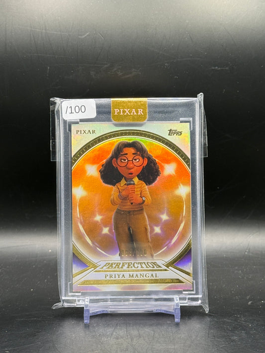2025 Topps Pixar Gold Priya Mangal Perfection