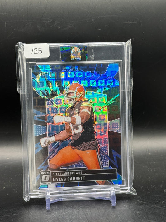 2024 Panini Donruss Optic NFL Myles Garrett Cleveland Browns My House Black Pandora 06/25