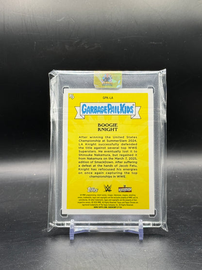 2026 Topps Chrome WWE LA Knight Garbage Pail Kids Boogie Knight