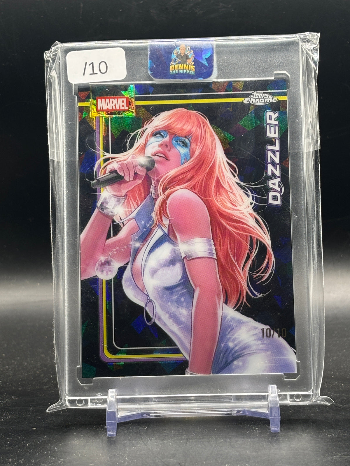 2026 Topps Marvel Comics Sapphire Dazzler Black 10/10