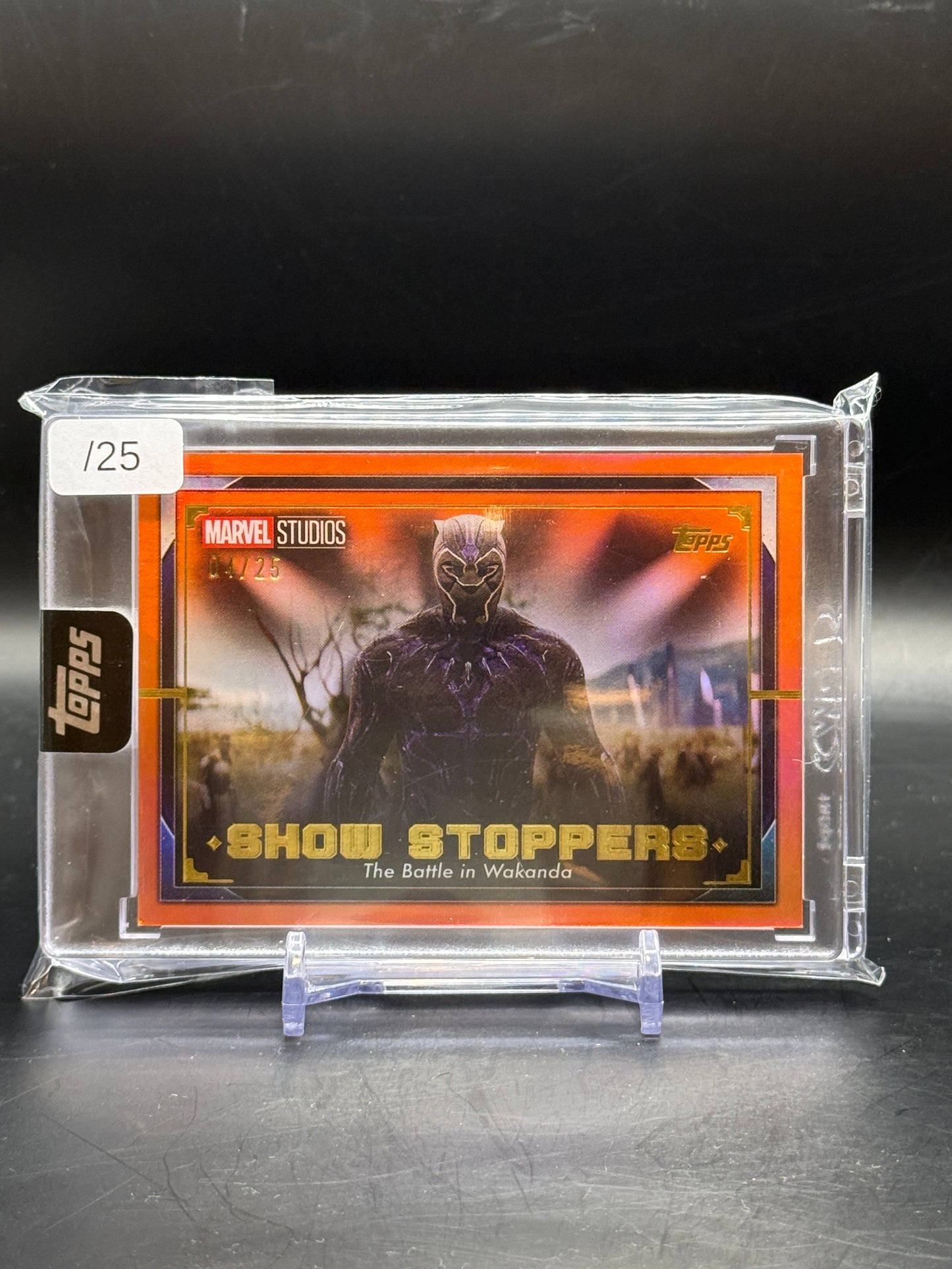 2025 Topps Marvel Studios Show Stoppers Wakanda 4/25