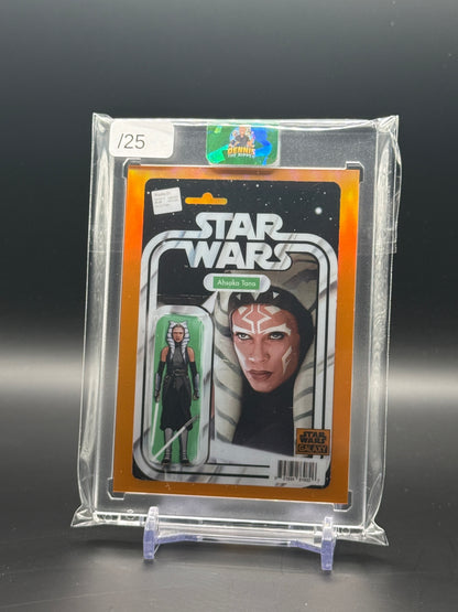 2026 Topps Star Wars Galaxy Ahsoka Tano Orange Comicfractor 25/25