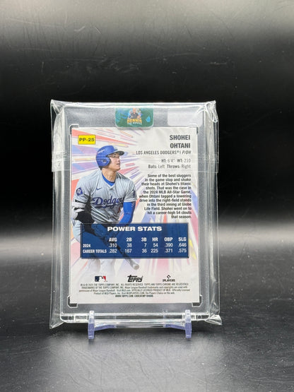2025 Topps Chrome MLB Logofractor Shohei Ohtani Los Angeles Dodgers 11/99