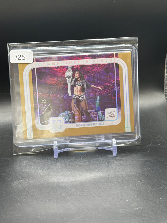 2024 Panini Photogenic WWE Roxanne Perez Championship Feels 22/25