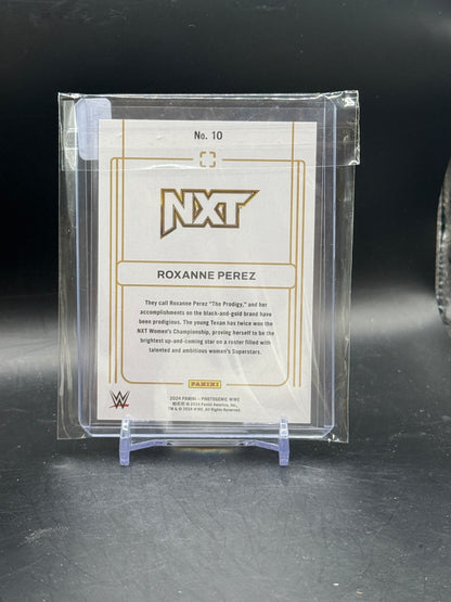 2024 Panini Photogenic WWE Roxanne Perez Championship Feels 22/25