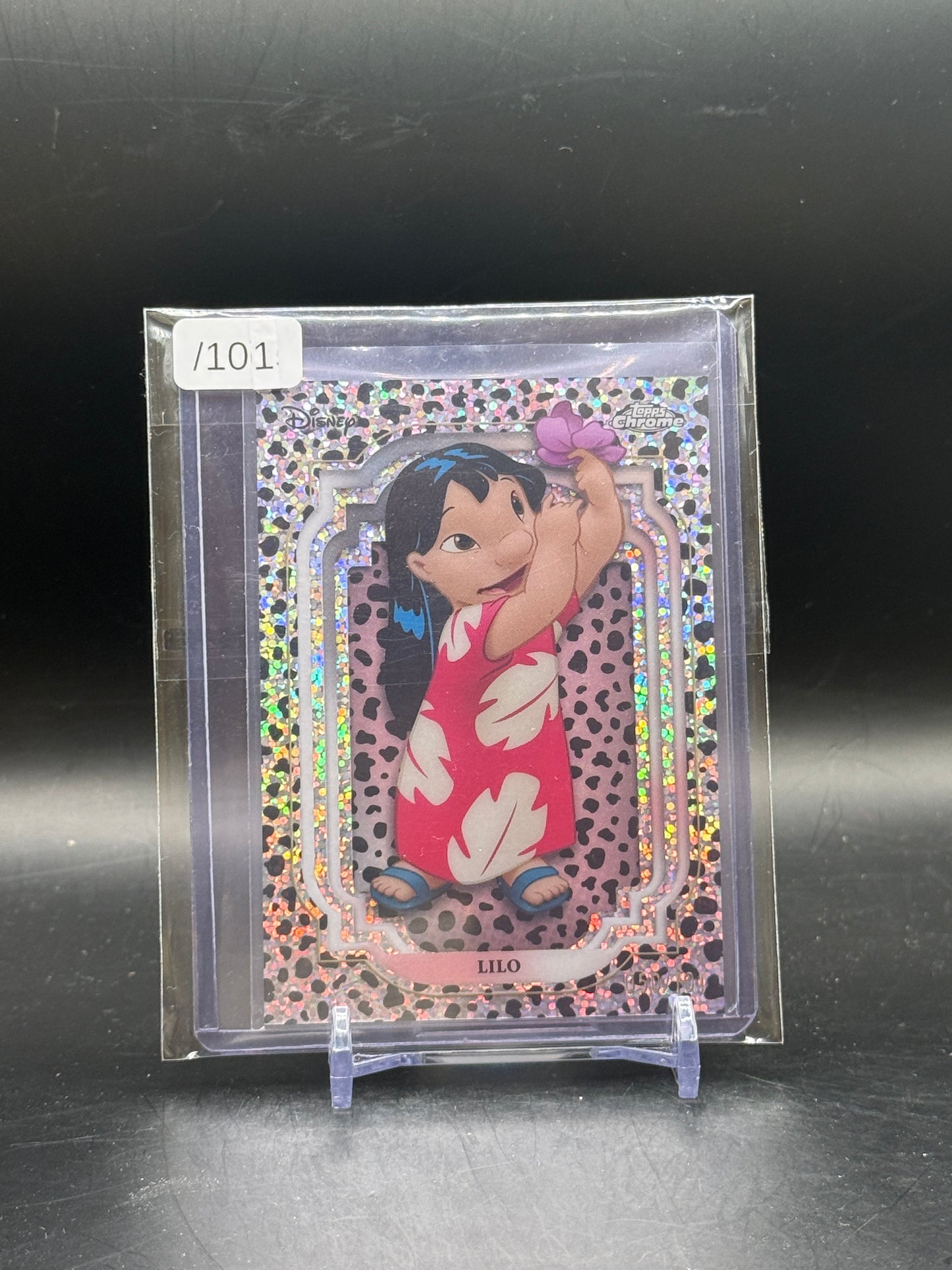 2024 Topps Chrome Disney Lilo Black and White Dalmatian 50/101