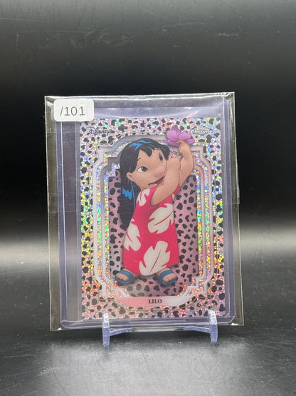 2024 Topps Chrome Disney Lilo Black and White Dalmatian 50/101