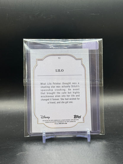 2024 Topps Chrome Disney Lilo Black and White Dalmatian 50/101