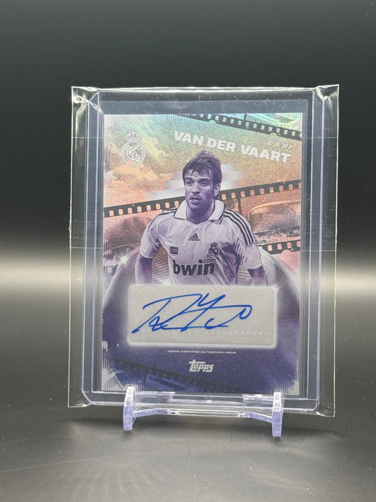 2025-26 Topps Los Blancos Rafael Van der Vaart Real Madrid Auto