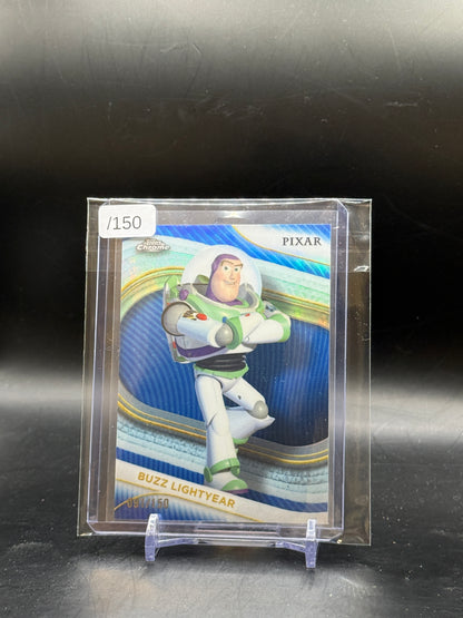 2025 Topps Chrome Disney Buzz Lightyear Blue 91/150