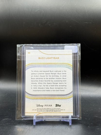 2025 Topps Chrome Disney Buzz Lightyear Blue 91/150