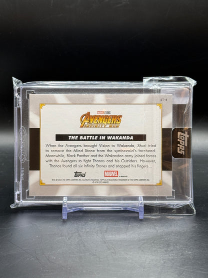 2025 Topps Marvel Studios Show Stoppers Wakanda 4/25