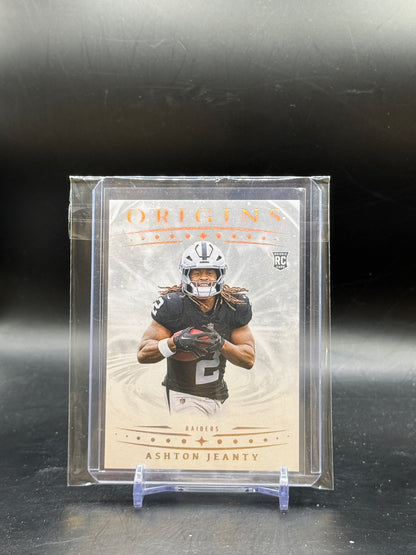 2025 Panini Origins Ashton Jeanty Las Vegas Raiders White Variation