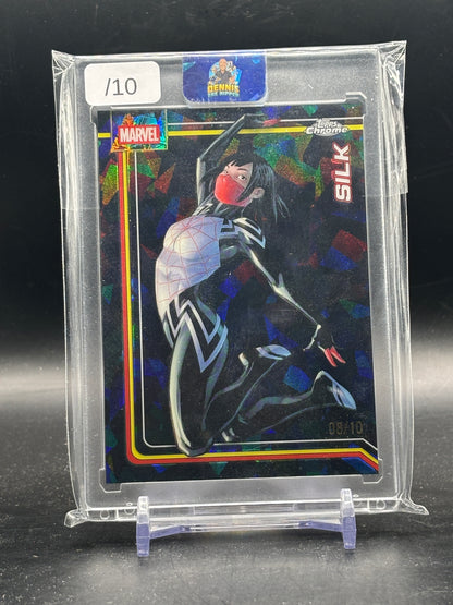 2026 Topps Marvel Comics Sapphire Silk Black 08/10